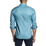 Long-Sleeve Shirt // Teal (XL)