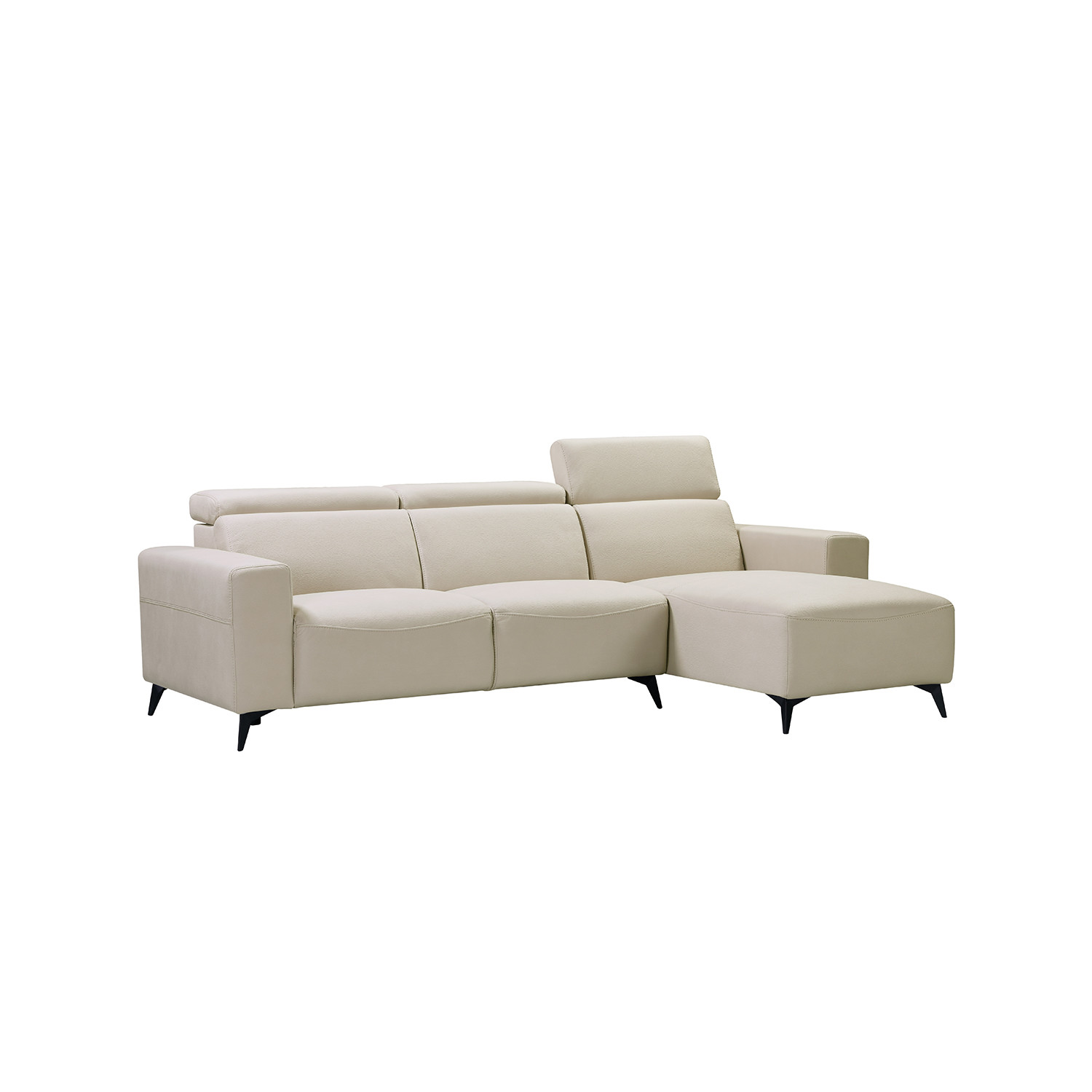 Hoyo Collection // L-Shaped 3 Seater // Left Chaise Sofa (Gray ...