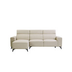 Hoyo Collection // L-Shaped 3 Seater // Left Chaise Sofa (Gray)