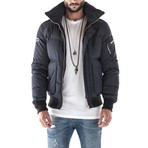 Carbon Down Bomber // Navy (XS)