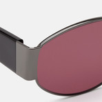 Unisex The X Sunglasses // Bordeaux