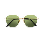 Unisex Lou Sunglasses // Green