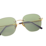 Unisex Lou Sunglasses // Green