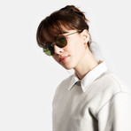 Unisex Lou Sunglasses // Green