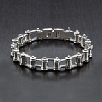 Stainless Steel Bicycle Chain Link Bracelet