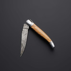 Olive Wood Pocket Knife // 20