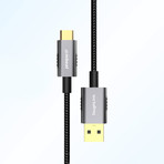 mbeat ToughLink // 1.8m Premium Braided USB-C to USB-A Cable