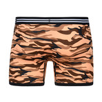 SHEATH Camouflage Men's Dual Pouch Boxer Brief // Desert Red (Small)