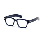 Unisex Rectangular Optical Frames // Navy