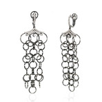 Crivelli 18k White Gold Diamond Earrings II