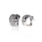 Crivelli 18k White Gold Diamond Earrings I