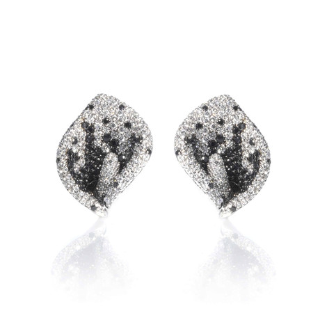 Crivelli 18k White Gold Diamond Earrings IV