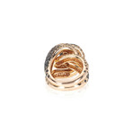 Crivelli 18k Rose Gold Diamond + Black Diamond Ring I // Ring Size: 6.25