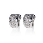 Crivelli 18k White Gold Diamond Earrings I