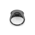 Crivelli 18k White Gold Diamond + Hematite Ring // Ring Size: 6.75