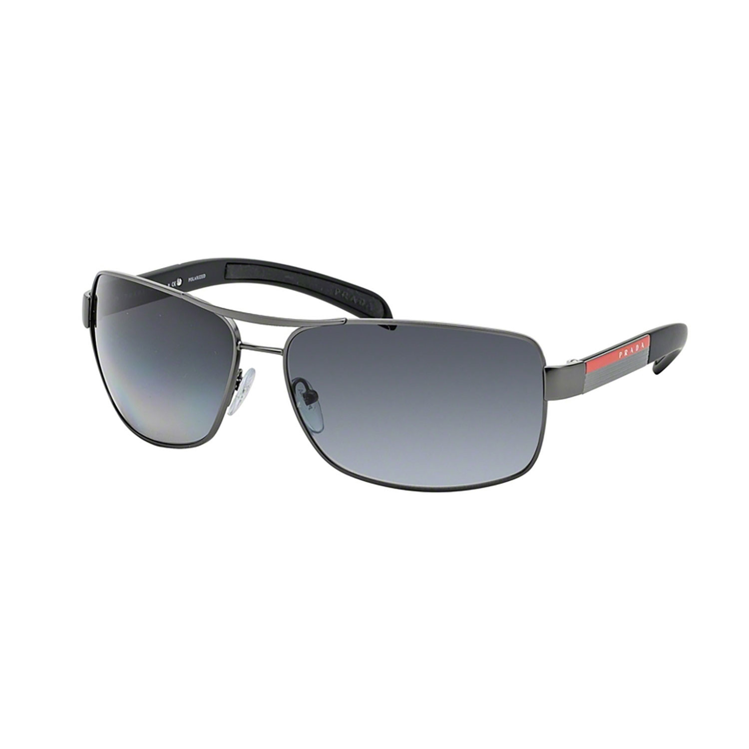 Unisex Sunglasses // Gunmetal + Gray Gradient - Prada - Touch of Modern