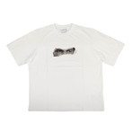 Men's Ali Eyes T-Shirt // White (M)