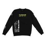 Men's Confidential Sweatshirt // Black (S)