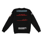 Men's Confidential Sweatshirt // Black (S)