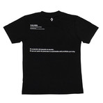 Women's Floppy Disk T-Shirt // Black + Multicolor (XL)