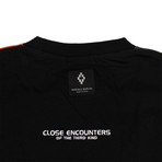Men's 'Close Encounters' Boy T-Shirt // Black (L)
