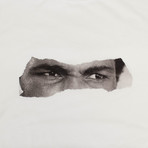 Men's Ali Eyes T-Shirt // White (L)