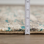 Casual Stripe Area Rug // Teal (3' x 5')