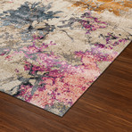 Nature's Abstract Area Rug // Multi-Color (3' x 5')