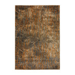 Fossil Impression Area Rug // Orange (3' x 5')