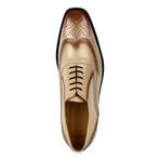 Bubble Dress Shoes // Brown + Beige (US: 10)