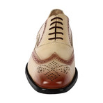 Bubble Dress Shoes // Brown + Beige (US: 10)