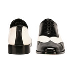 Leonard Dress Shoes // Black + White (US: 9.5)