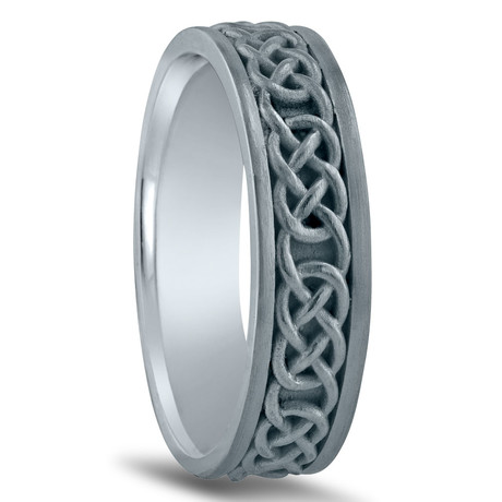 Argentium Sterling Silver Eternity Celtic Knot Design Ring (8)