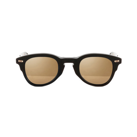 Amarcord Collection Vittorio Unisex Sunglasses // Black + Flash Bronze