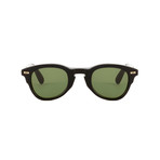 Amarcord Collection Vittorio Unisex Sunglasses // Black + Green