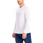 Thermal Long Sleeves Crew Neck // White (S)