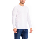 Thermal Long Sleeves Crew Neck // White (S)
