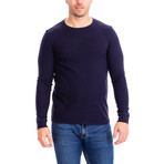 Thermal Long Sleeves Crew Neck // Navy (L)