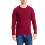 Thermal Long Sleeves Crew Neck // Red (L)