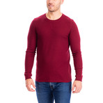 Thermal Long Sleeves Crew Neck // Red (L)