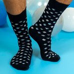 Men's Regular Socks Bundle // Navy // 4 Pairs