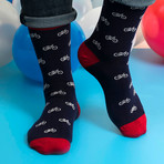 Men's Regular Socks Bundle // Navy // 4 Pairs