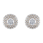 Estate 18k White Gold Diamond Earrings II // Pre-Owned