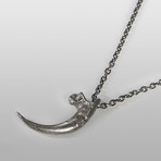 Large Talon // Sterling Silver // 23.6" Chain