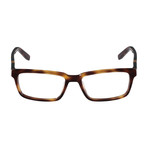 Ferragamo // Men's Rectangle Optical Frames // Tortoise