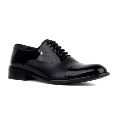 Fosco // George Classic Shoe // Black (Euro: 37)