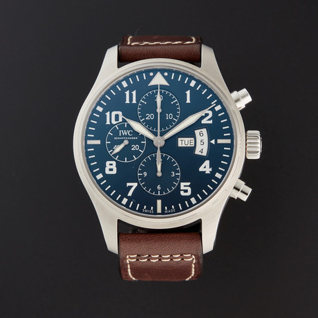 IWC Pilots Chronograph Le Petit Prince Automatic // IW377706 // Pre-Owned