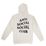 ASSC Logo Hooded Sweatshirt // White (M)