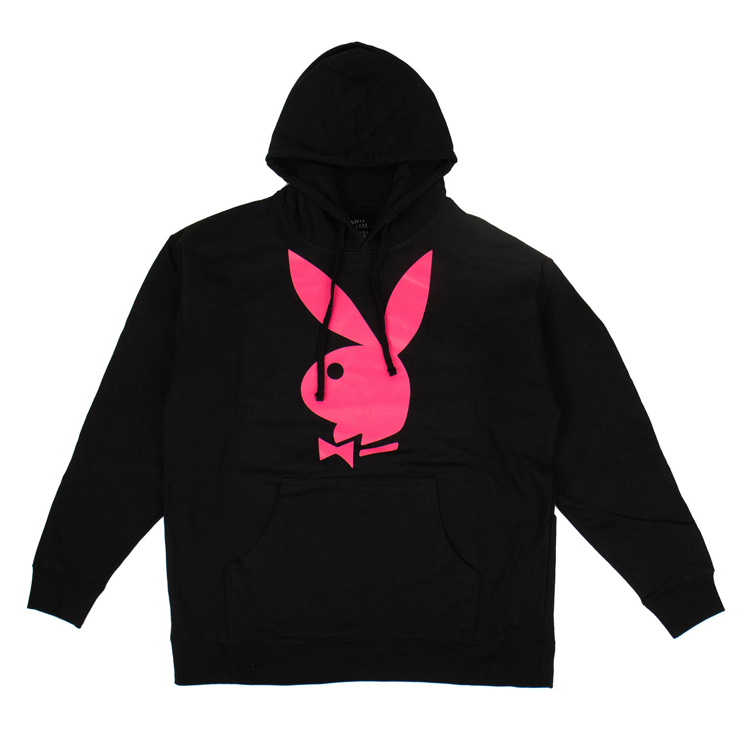 Playboy ASSC Hooded Sweatshirt Black M Luxury Fashion