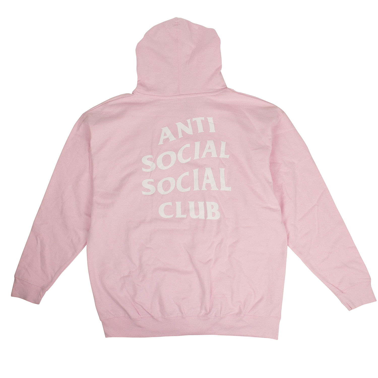 ASSC Logo Hooded Sweatshirt // Pink (S) - Anti Social Social Club ...